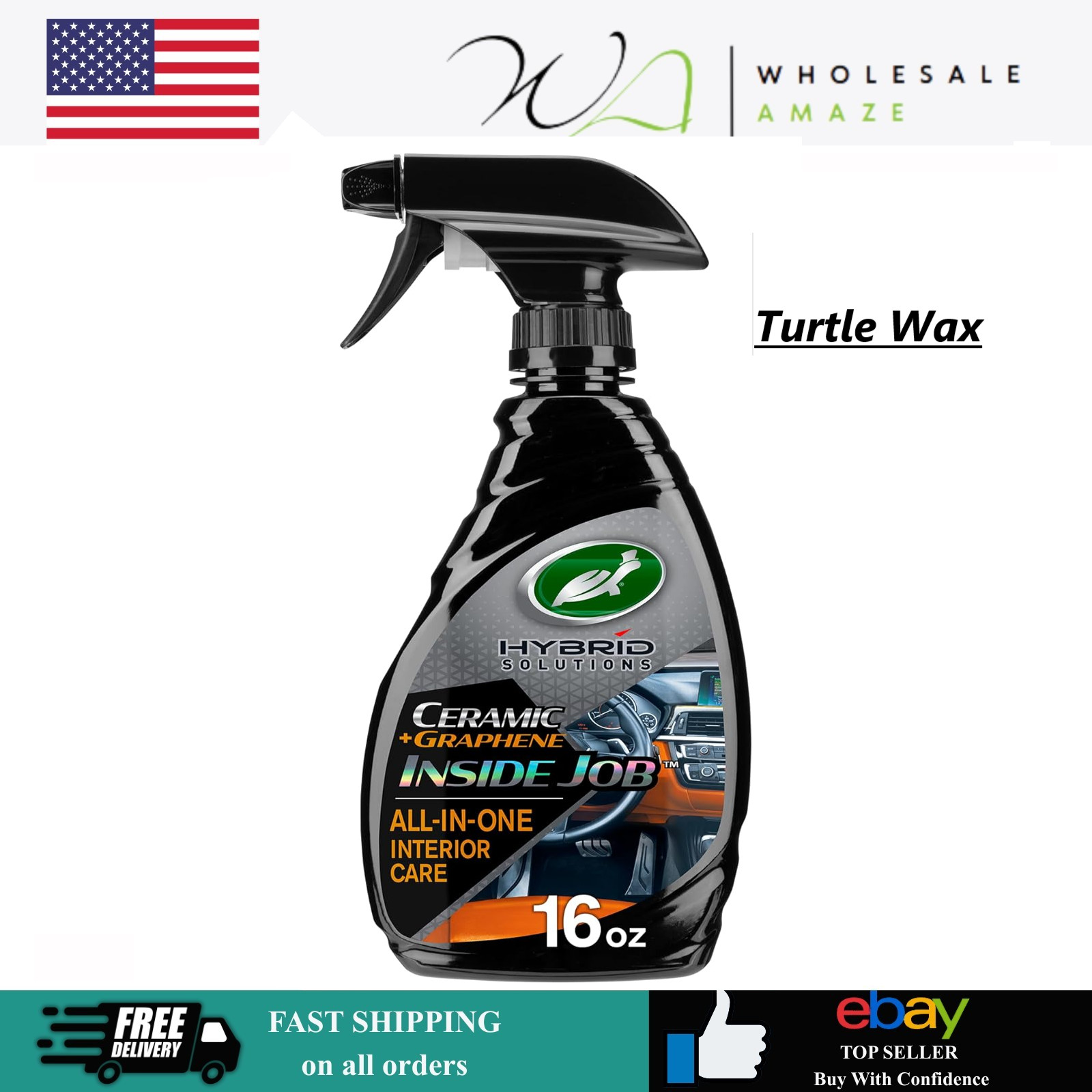 Turtle Wax Hybrid Solutions Inside Job - 16 fl oz All-Purpose Ceramic Interior