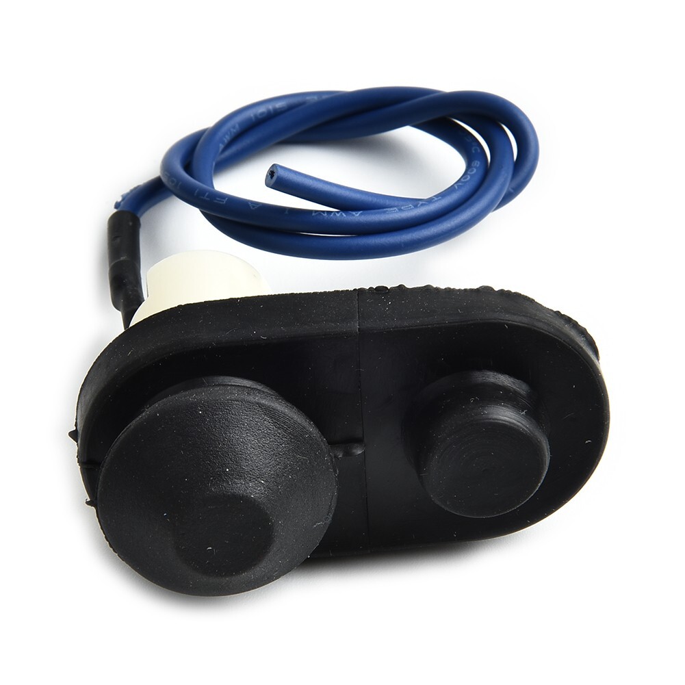 4 Pcs Set Black Car Interior Door Courtesy Light Lamp Switch Button