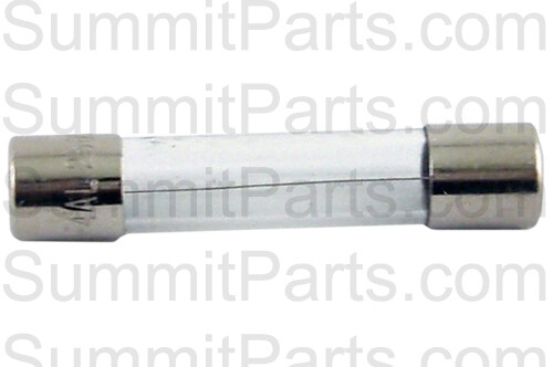 189702 -SLOW BLOW FUSE 2.5A/250V WASCOMAT, ELECTROLUX, 6.35MM DIAM X 31.75MM L