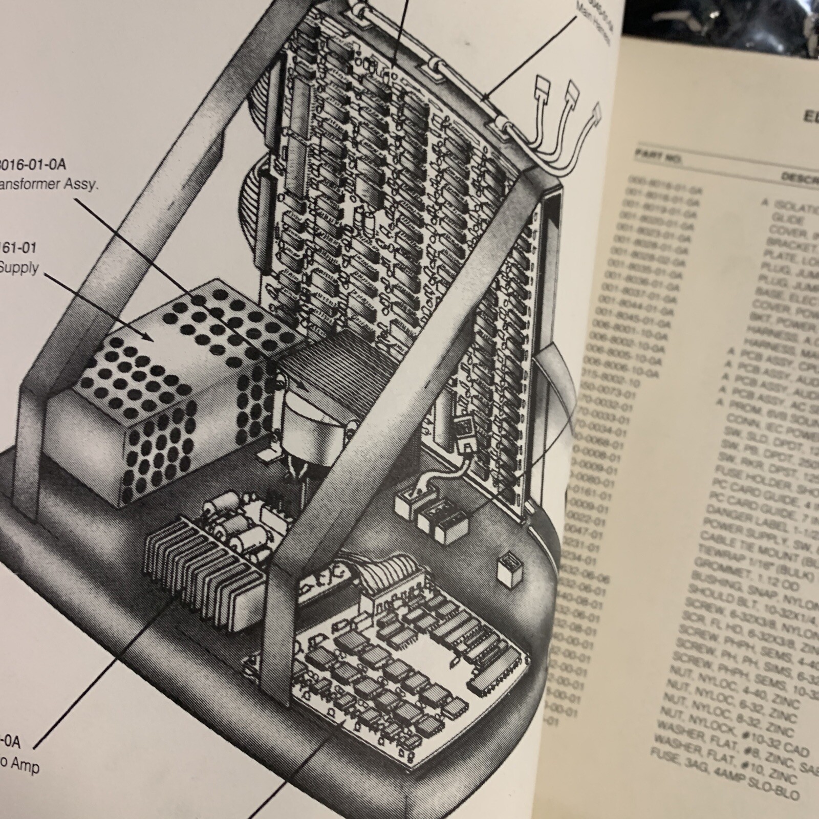 Original Sac 1 Bally Sente arcade video game manual