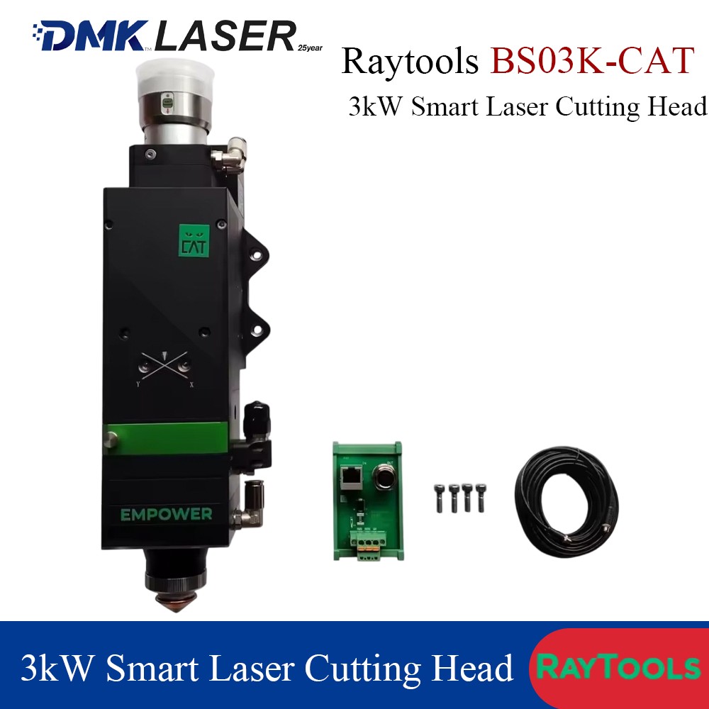 Raytools BS03K-CAT Laser Cutting Head 3KW QBH Auto  Focusing For Flat Metal Cut