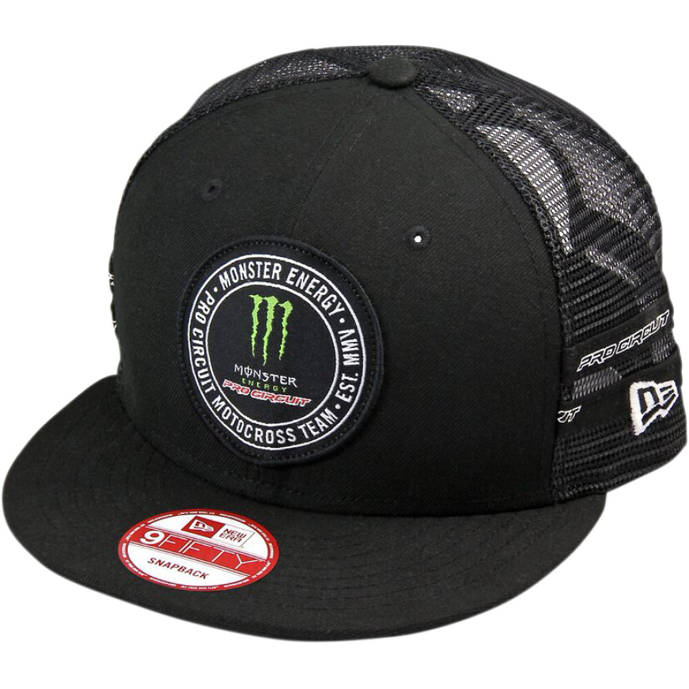 Pro Circuit Monster Patch Adjustable Trucker Hat (Black)