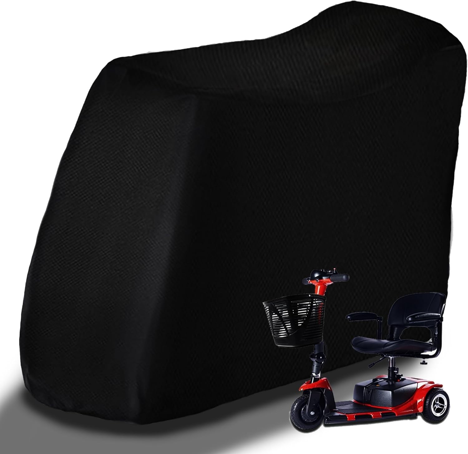 Mobility Scooter Storage Cover, 420D Waterproof, Protection Dust, 55"x26"x36"