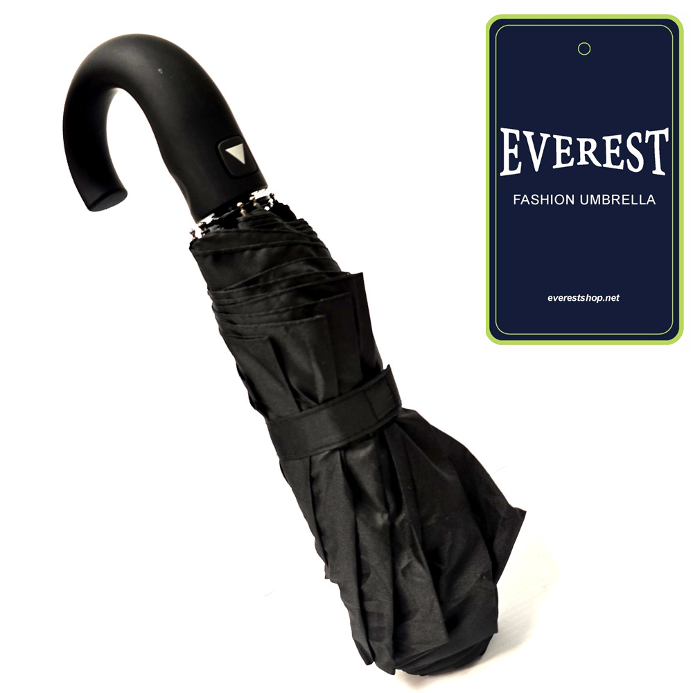 Windproof Black Color Fashion Automatic J Hold Umbrella For Men ( Model # 4 )