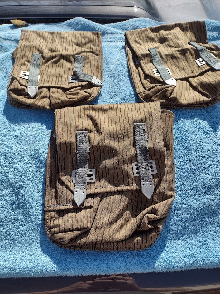 East German Magazine Pouch Raindrop Pattern DDR