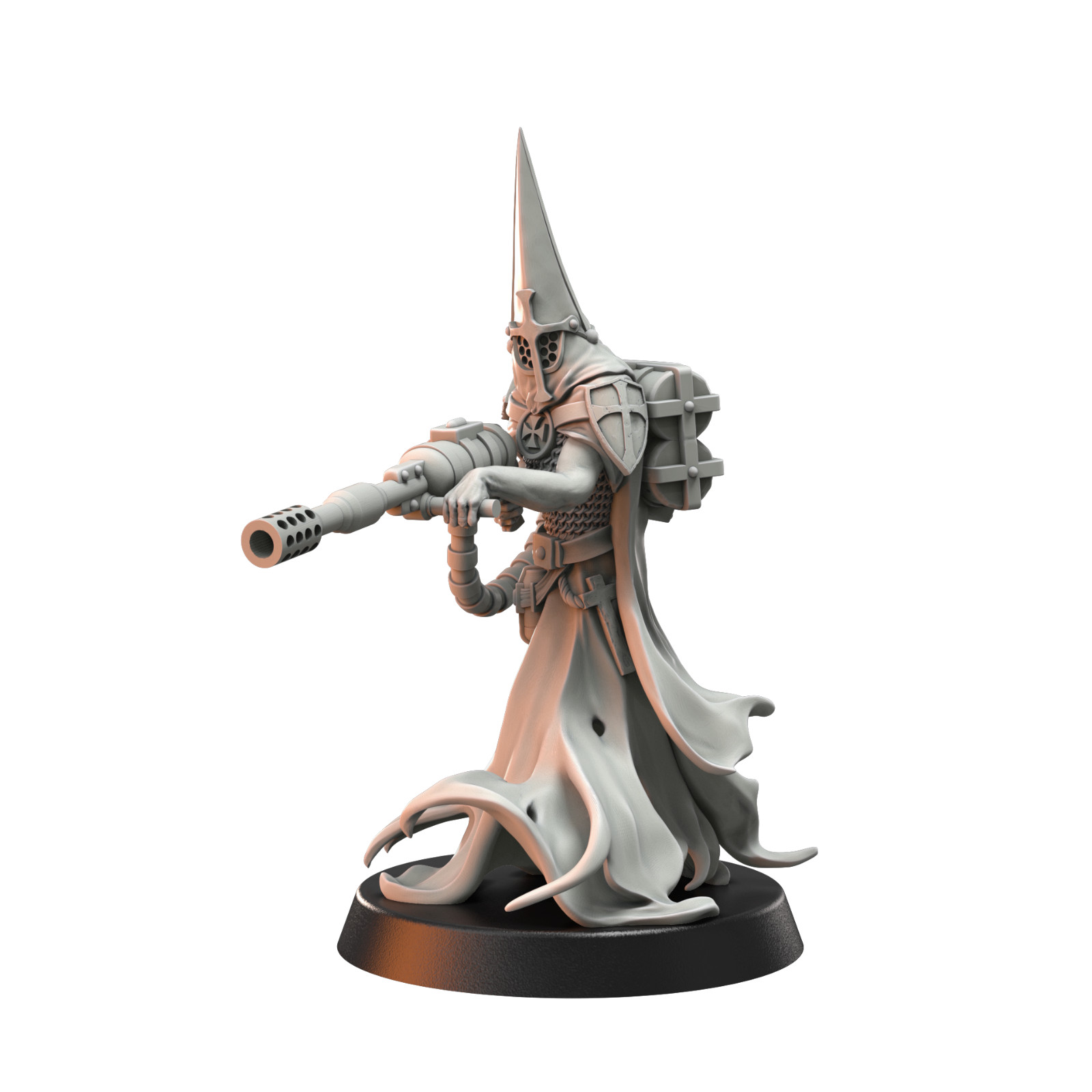 Pilgrim D | Trench Crusade Crab Minis |  Wargaming 3D Printed Miniatures