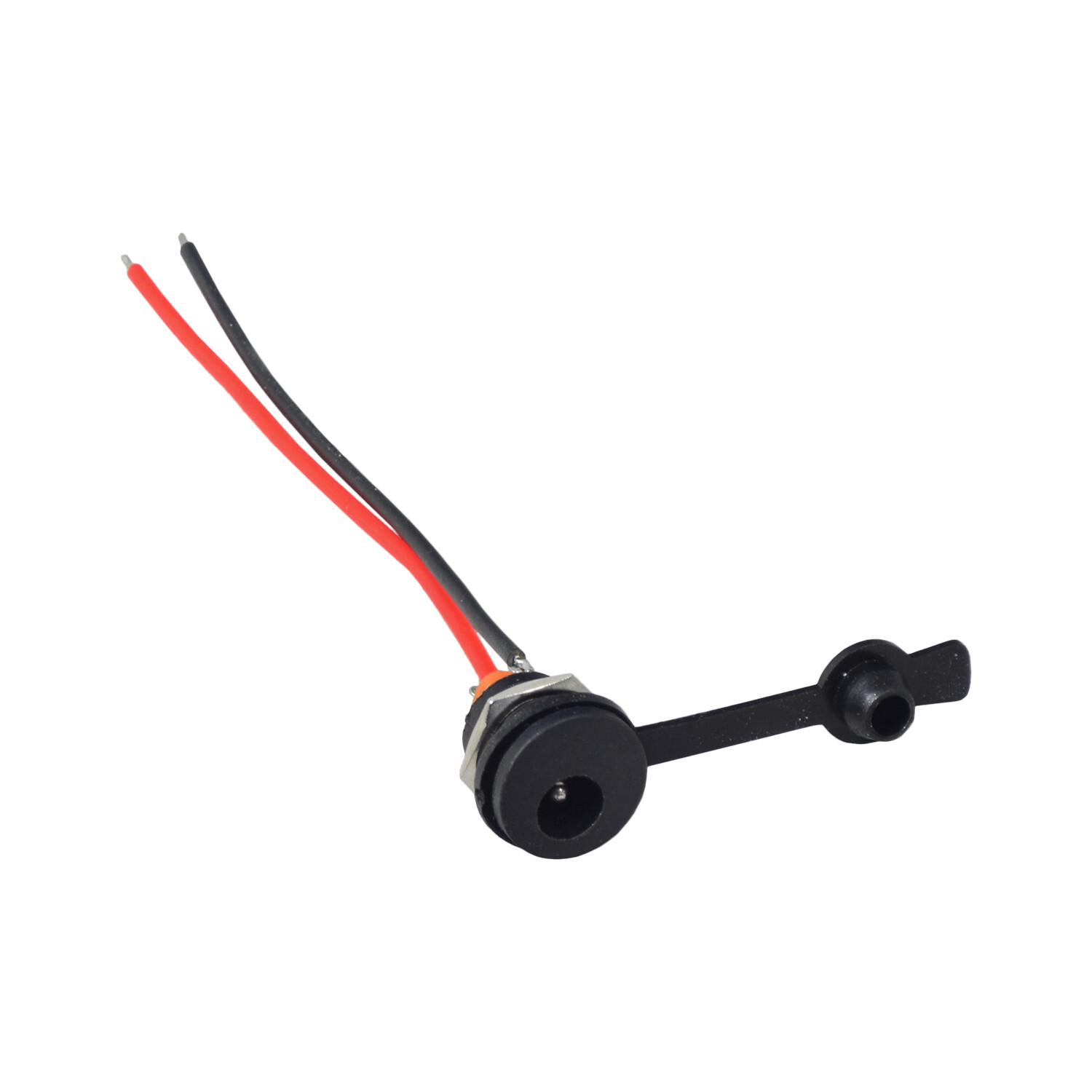 Coaxial 2-Wire Charging Port for 6 Volt & 12 Volt Power Electric Bikes/Scooters