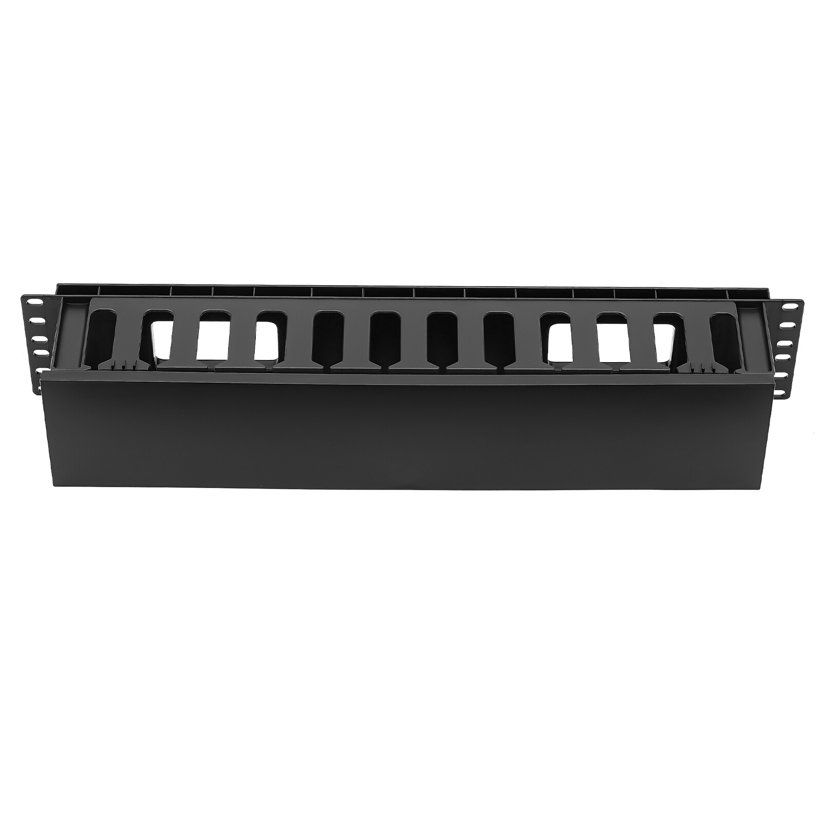 4-Pack Horizontal Cable Organizer for 19-Inch Racks - Efficient Management