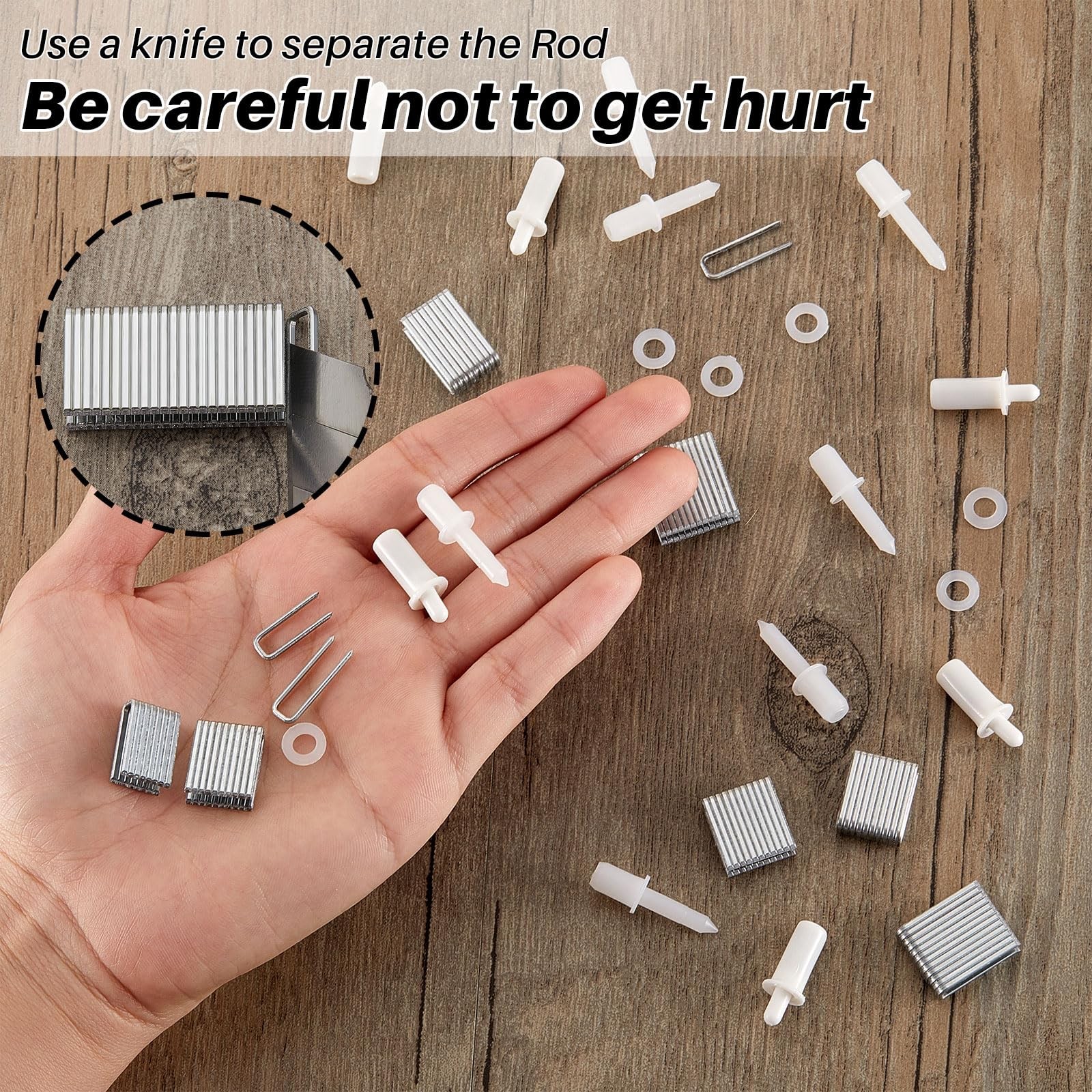 85-Piece Shutter Repair Kit and Plantation Tool Set for Easy Fixes