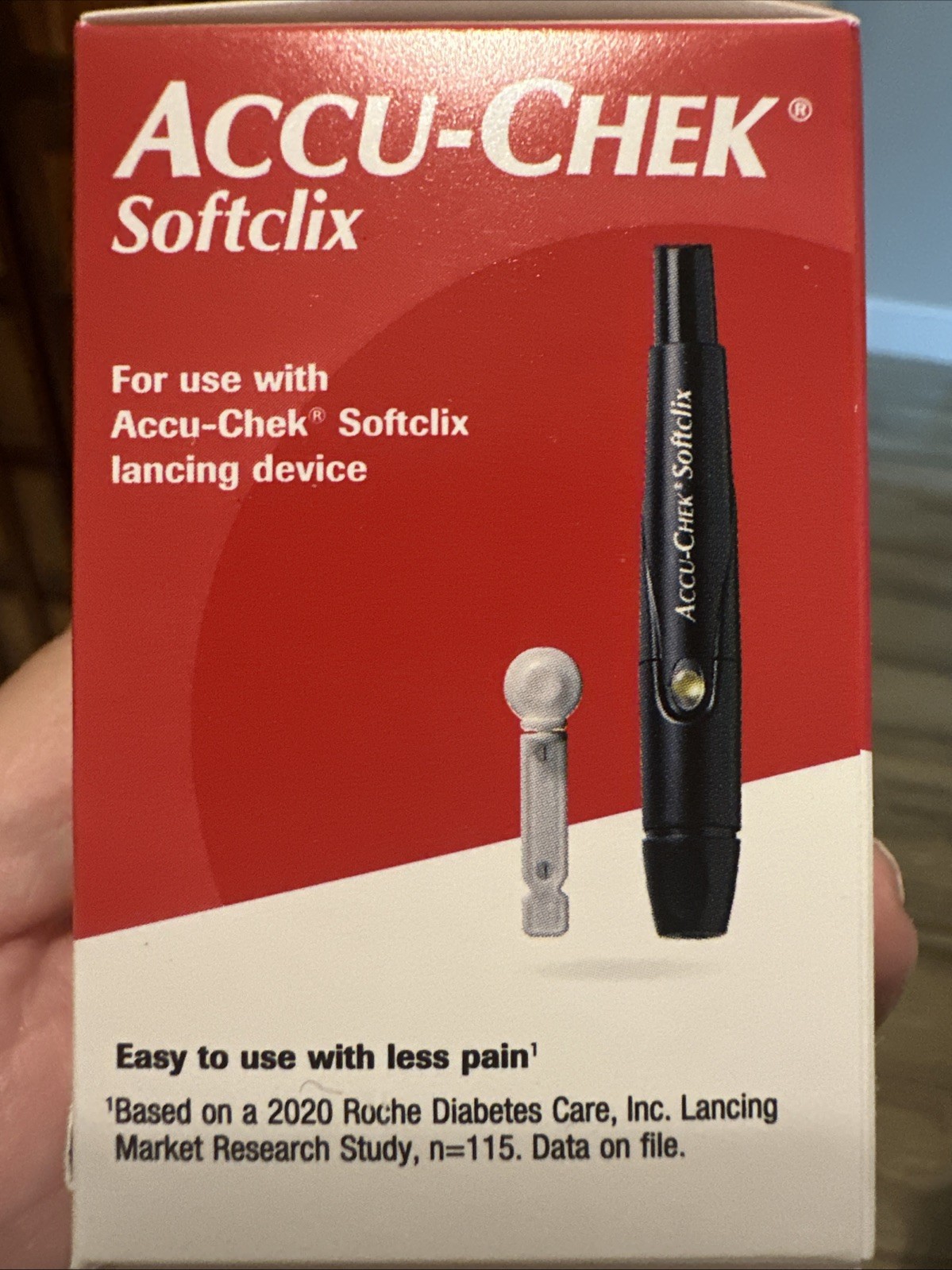 Accu-Chek Softclix Lancets 100 Count New in Box Expiration 03/31/2028+