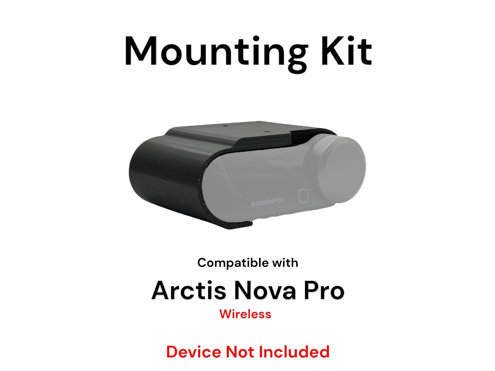 Desk Mount Kit for SteelSeries Arctis Nova Pro Wireless Hub - Mounting Bracket