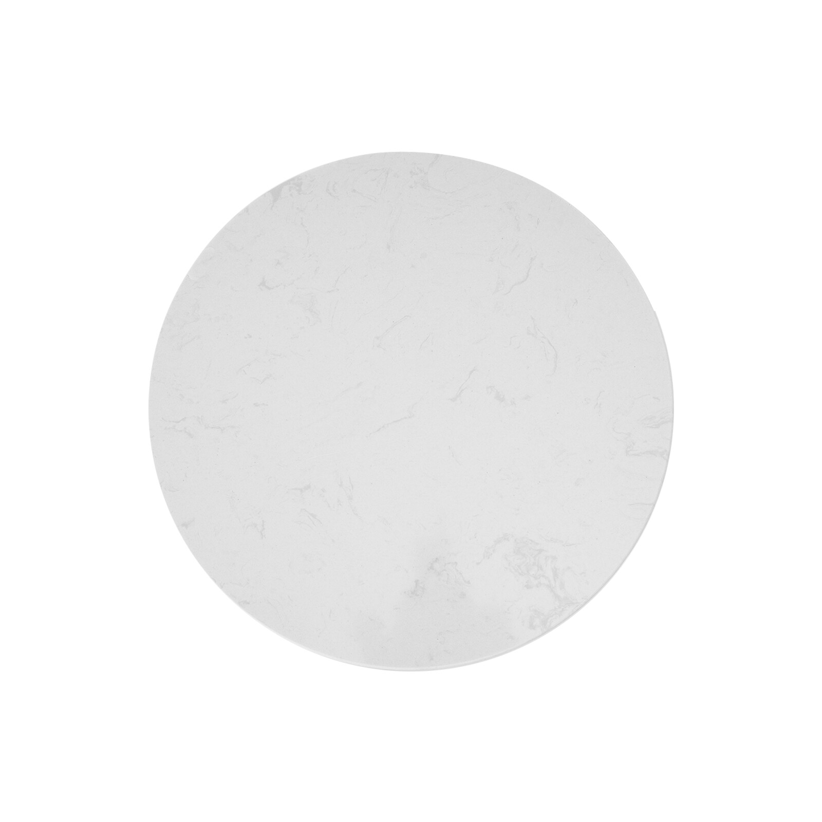 13.78 Inch Modern Marble Sofa Side Table for Small Spaces and Style