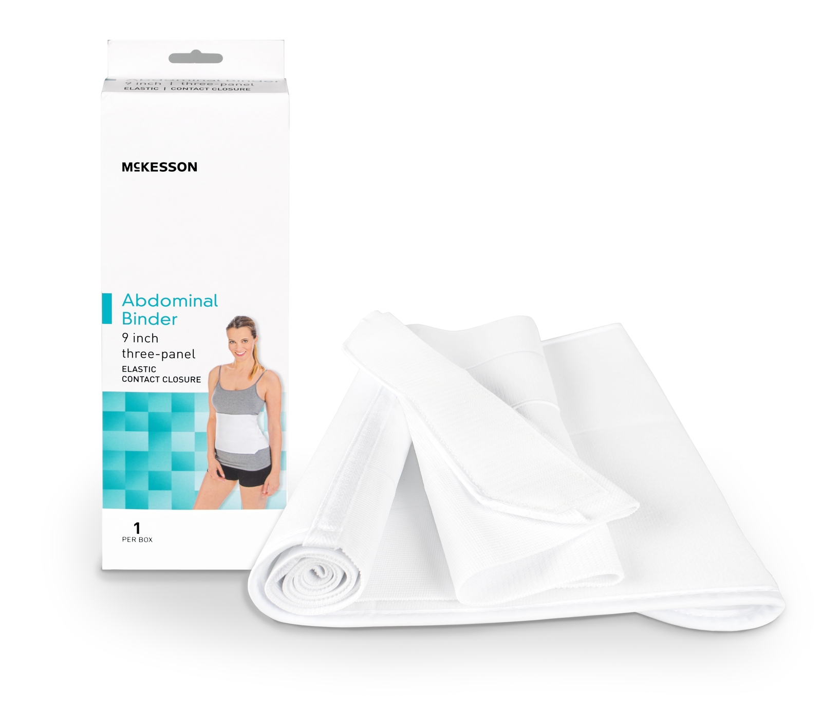 McKesson Abdominal Binder Small Medium 30 to 45 Inch Waist Circumference