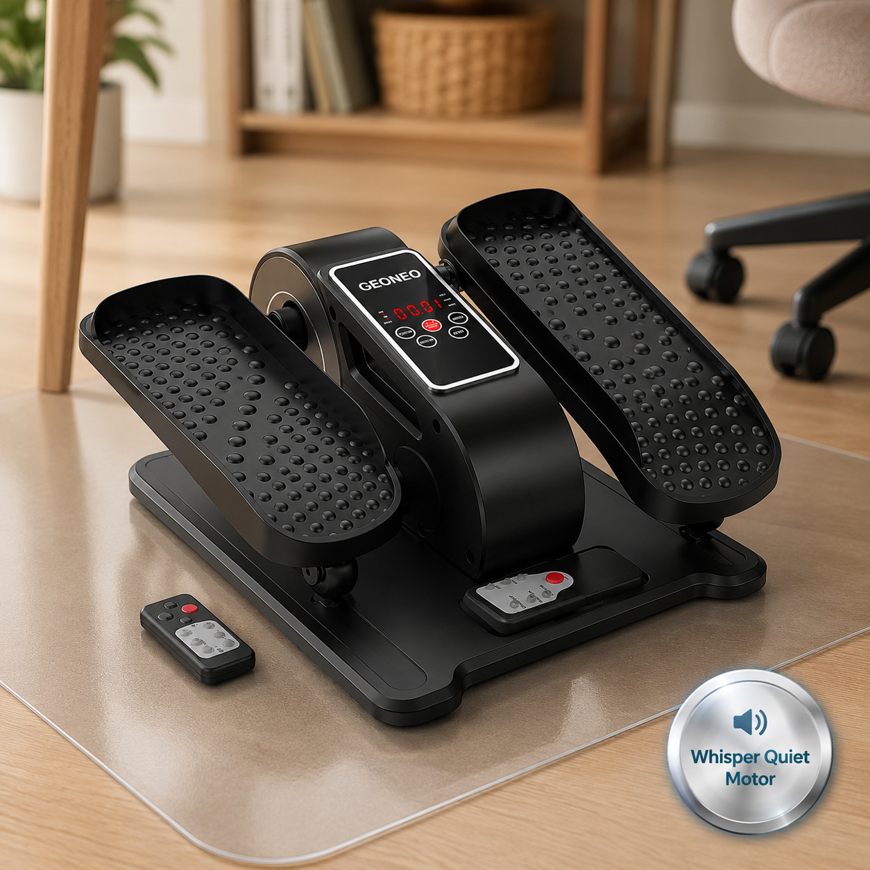 Ellipse Leg Exerciser as Seen on TV, Under Desk Elliptical Machine, Seated Ex