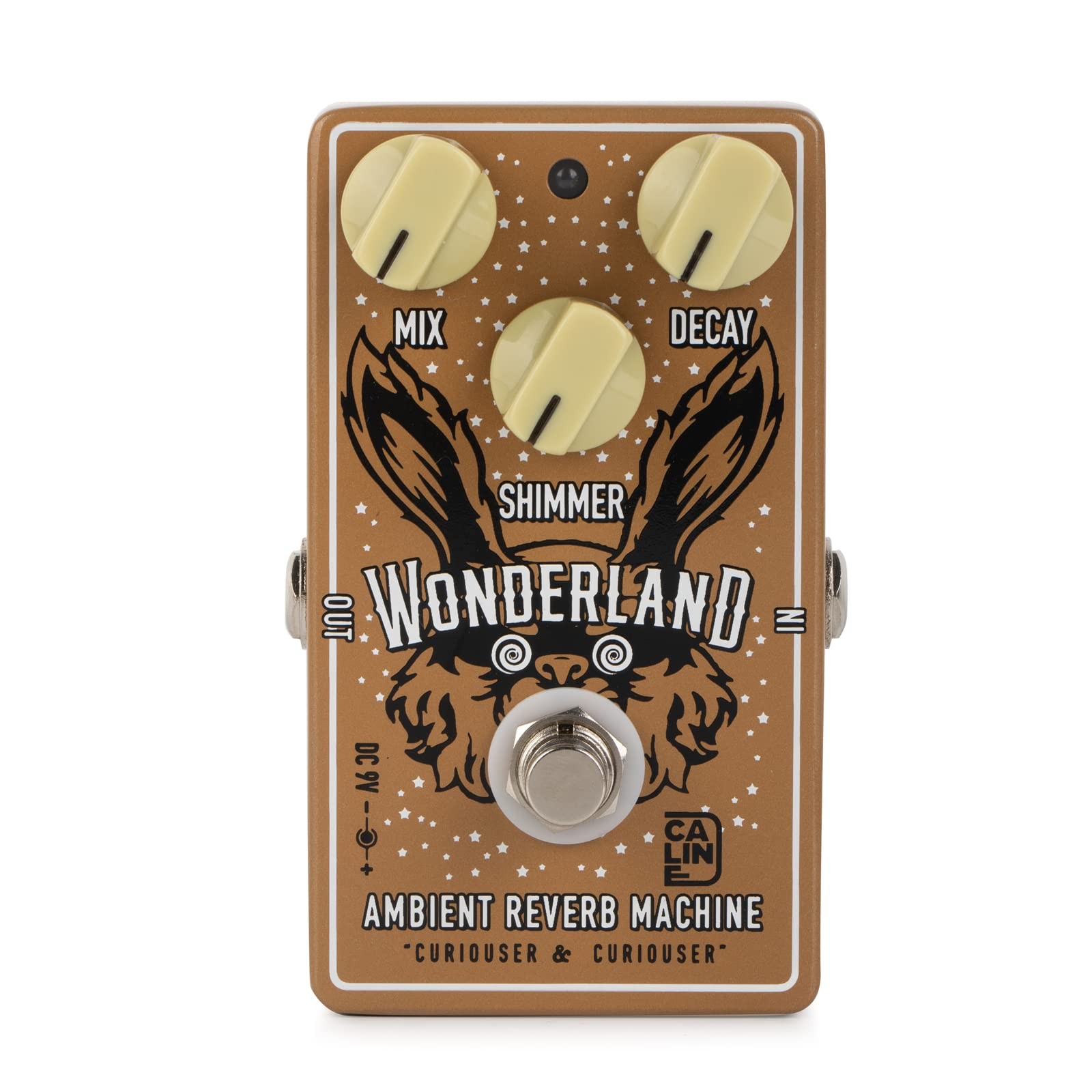 CP-508 Wonderland Ambient Modulated Digital Reverb Guitar Effects Pedal Alumi...