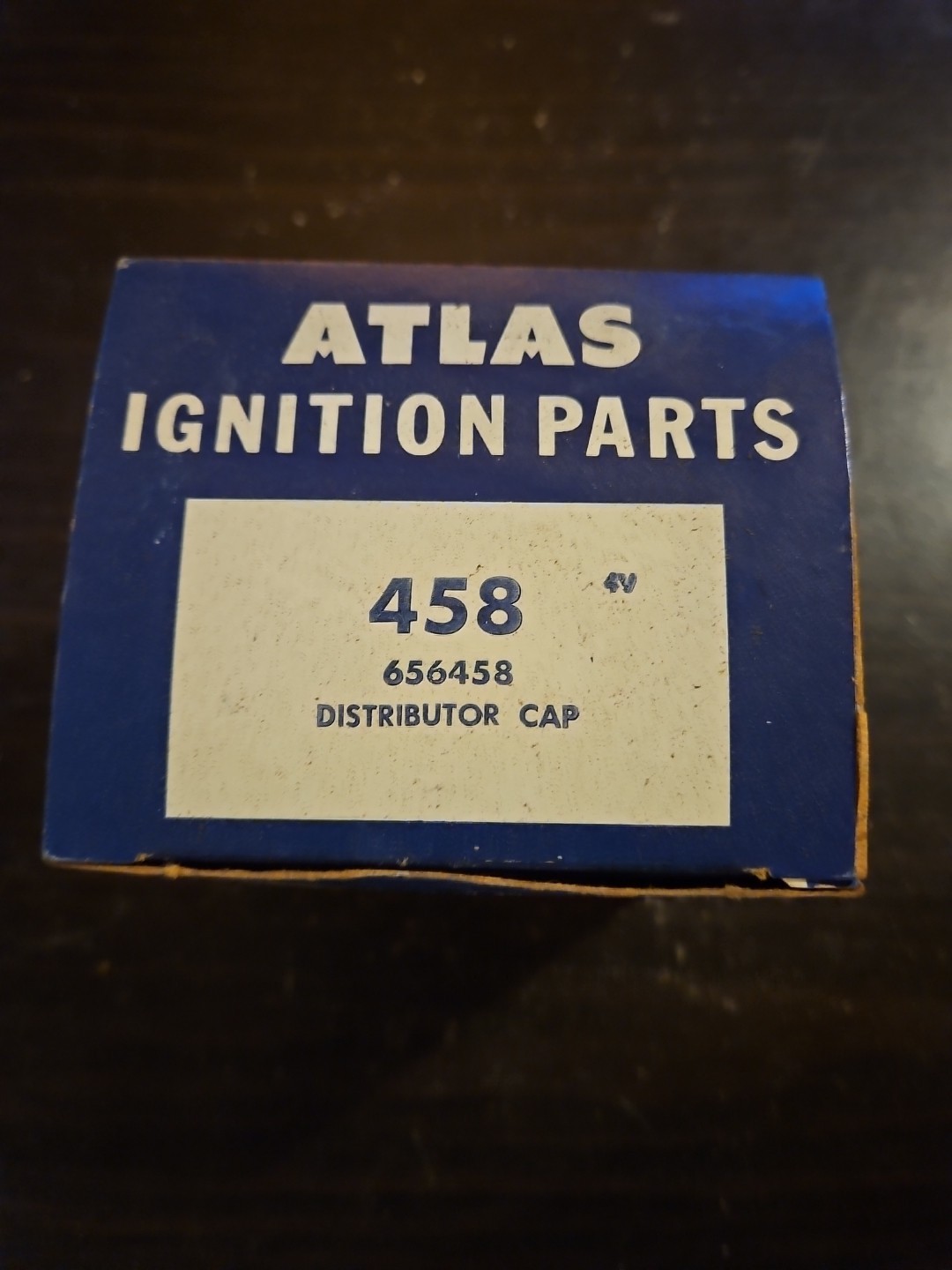 NORS Atlas 458 Distributor Cap For 6 Cylinder Chevy 230 C.I.