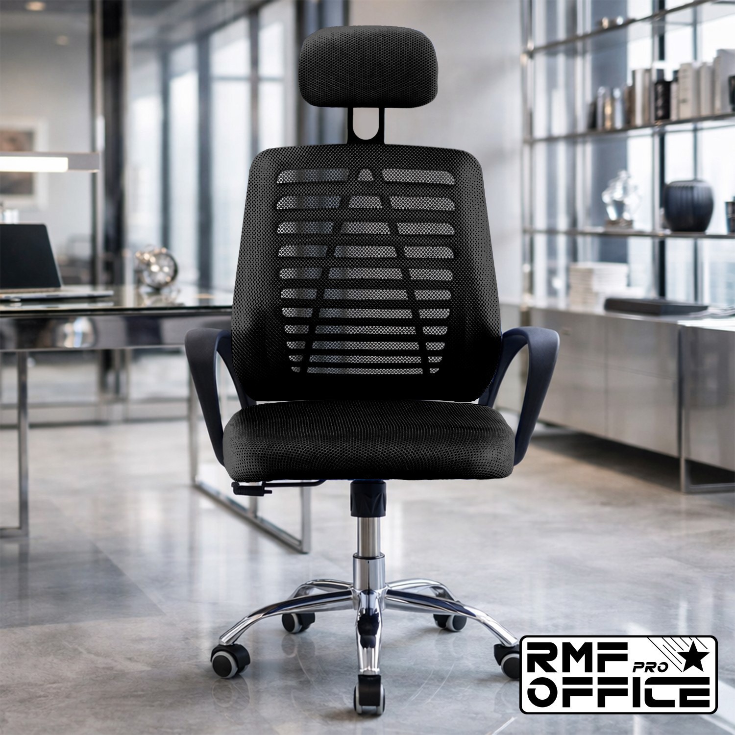 Professional Ergonomic Network Office Chair Adjustable Lumbar Support