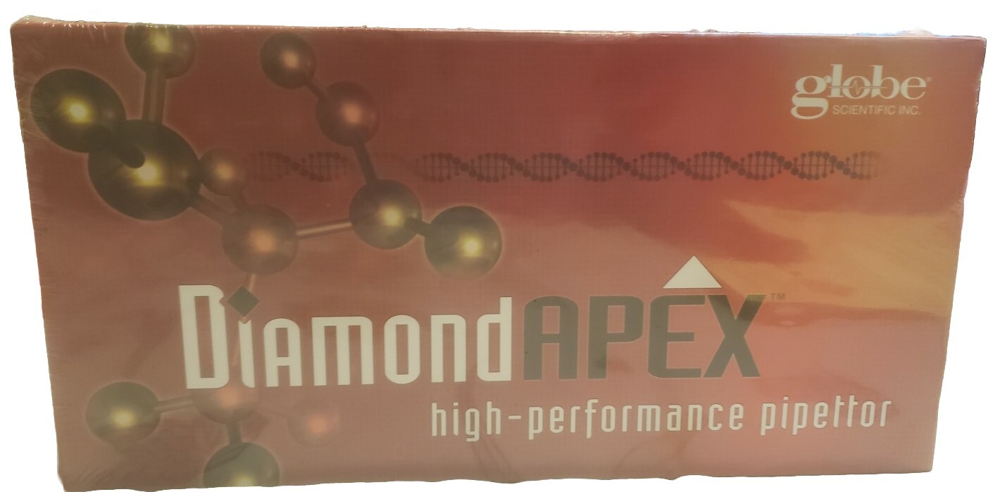 Globe Scientific Diamond Apex Pipettor High-Performance 3351-100