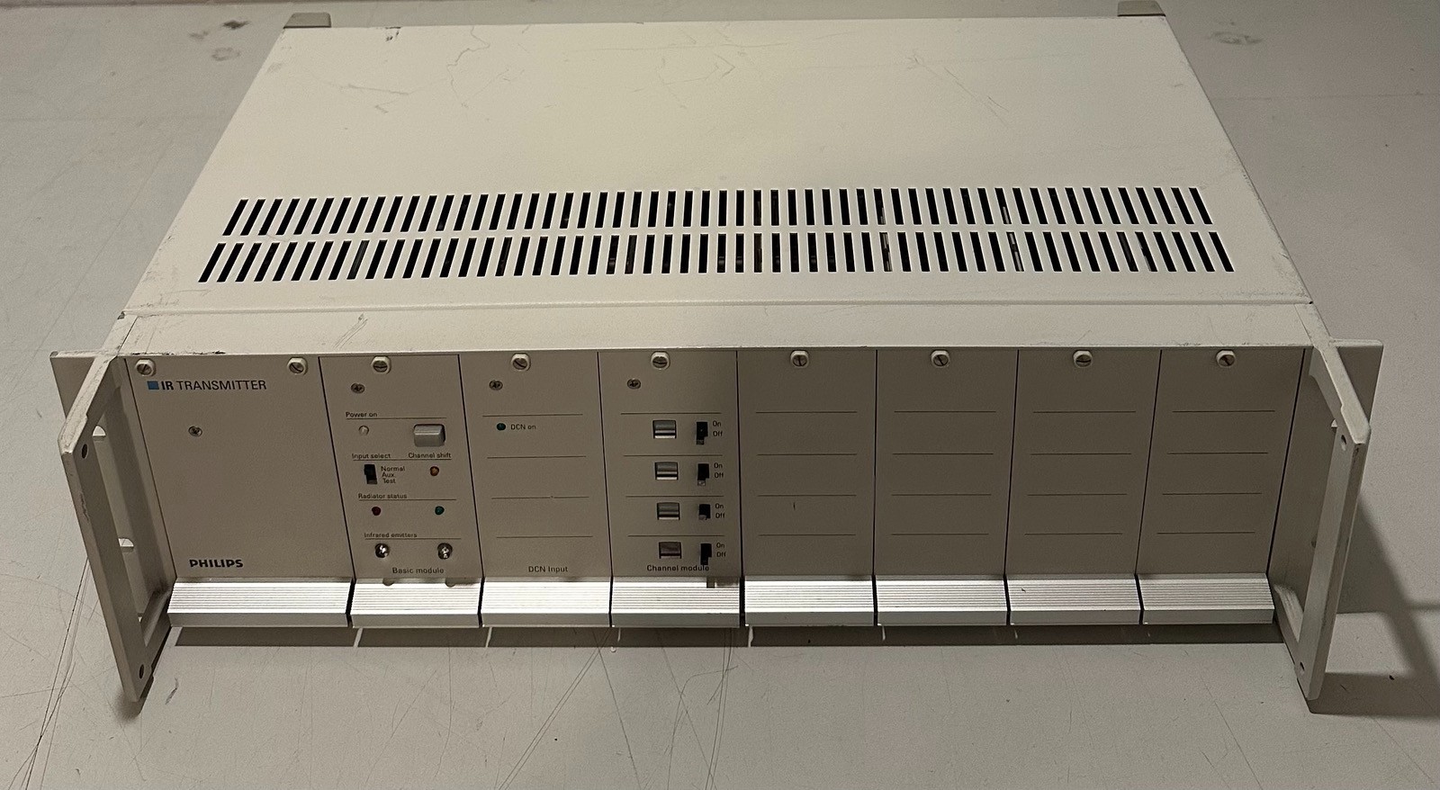 Philips LBB 3420/00 IR Transmitter Box With 3 DCN Modules