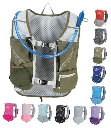 Lightweight Running Vest for Women and Men Hydration Backpack Pack with Oive