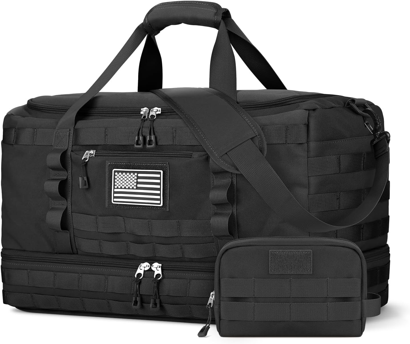 Travel Bag for Men Women, Gym Bag & Tactical Duffle Bags for Travel, Carry on...
