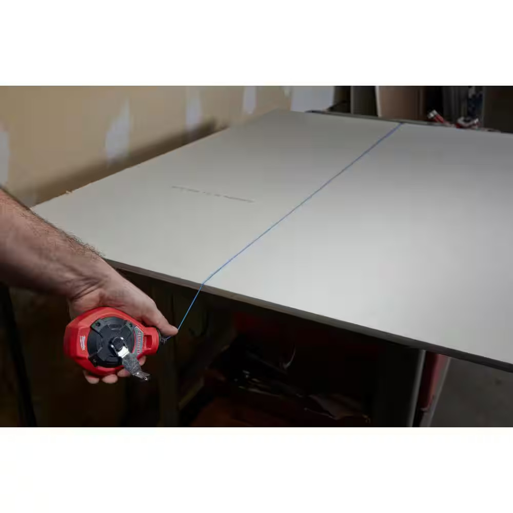 100 Ft. Bold Line Chalk Reel Kit with Red Chalk