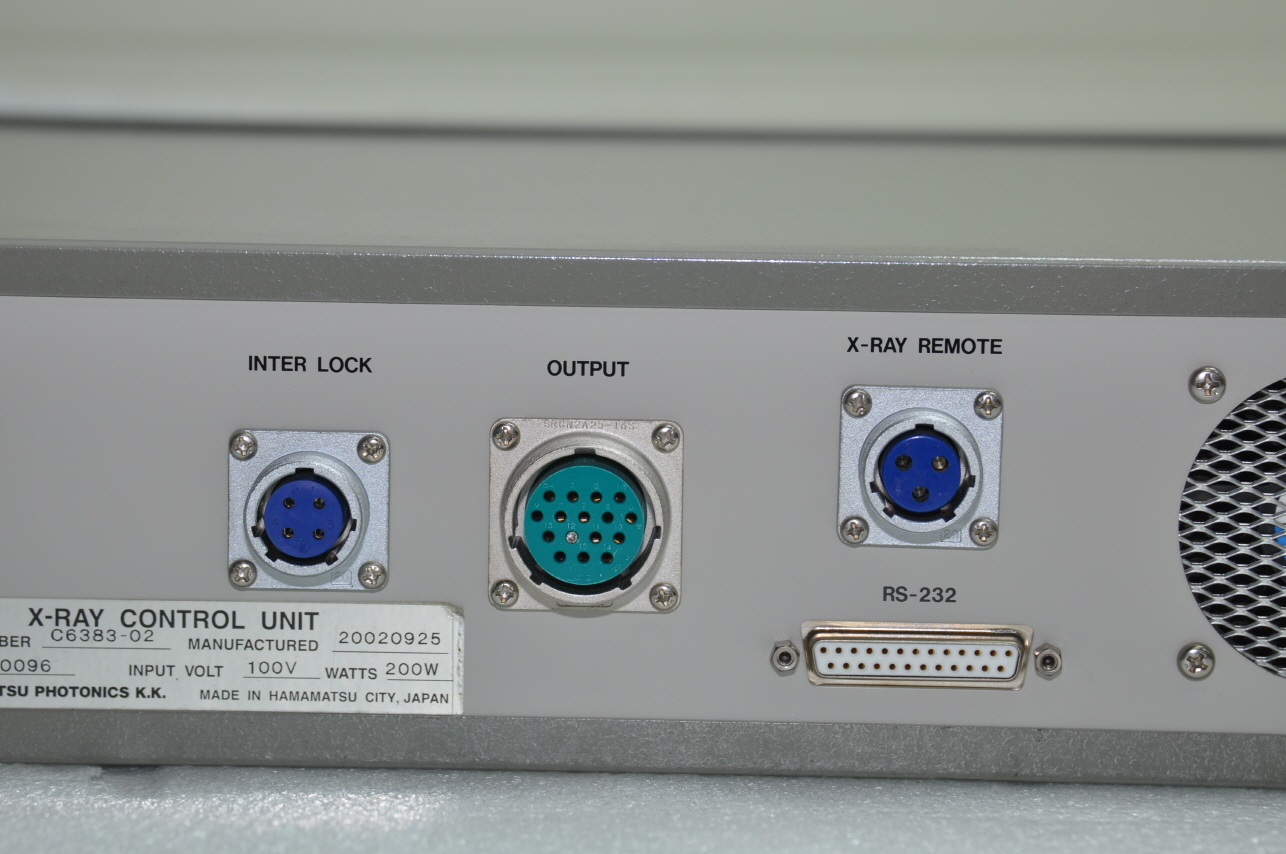 HAMAMATSU PHOTONICS SOFTEX C6383-02 X-RAY 130 CONTROL UNIT