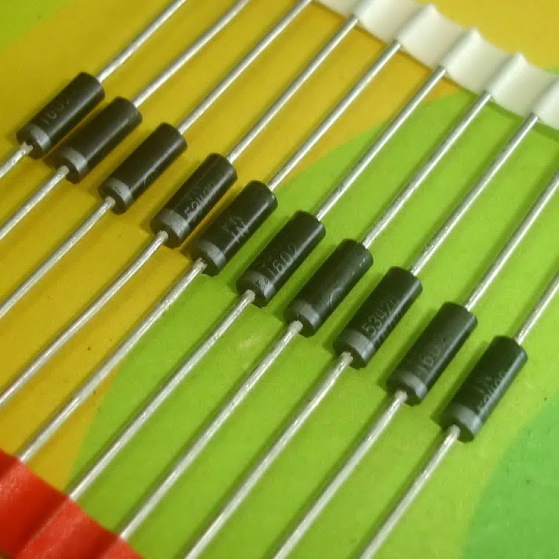 50 PCS 1N5342BRLG 1N5342B 1N5342 6.8 V 5.0 Watt Zener Voltage Refulators Diodes