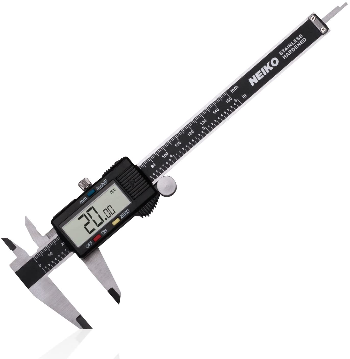 NEIKO 01409A 12” Electronic Digital Caliper | Extra Large Display