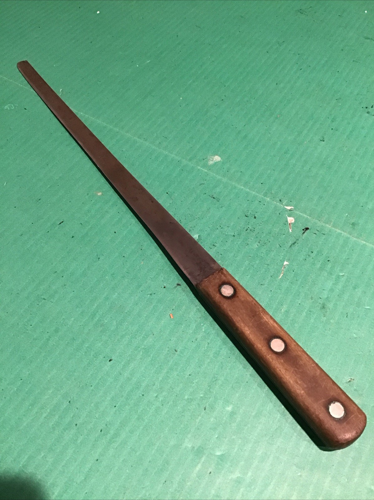 Rare Vtg Wear Ever (Pre Cutco) 6102-12" Professional Round Nose Slicer Carbon