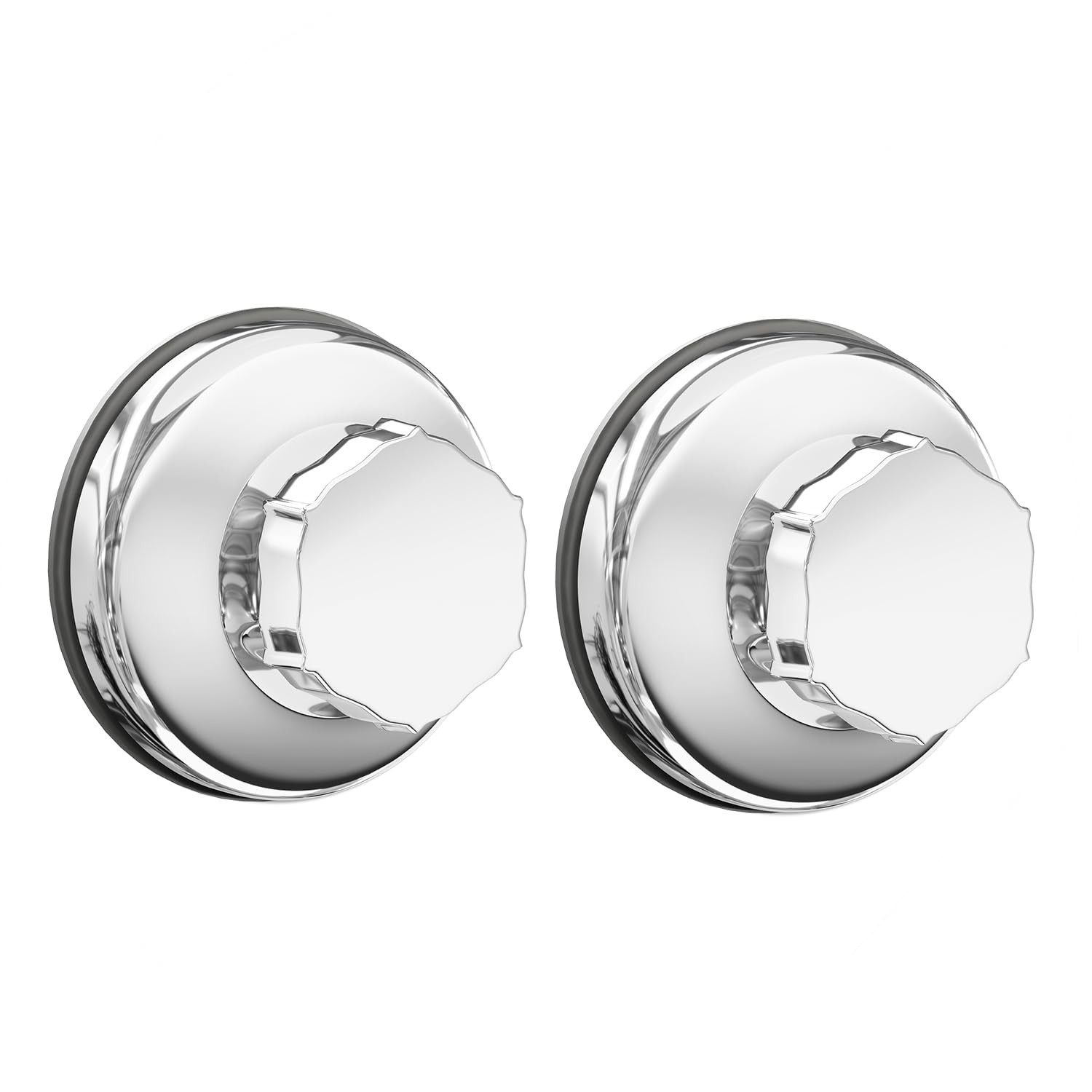 Suction Cups Replacement For Shower Caddy Double Hook Soap Holder Set Of 2