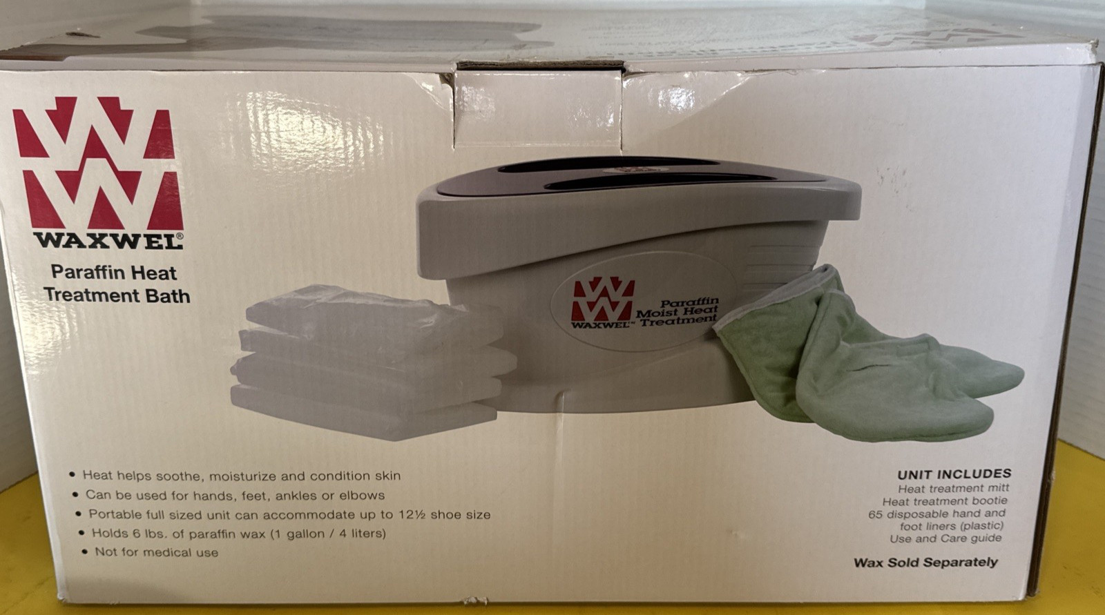 Waxwel Parafin Wax Heat Treatment Bath 11-1160  New Open Box!
