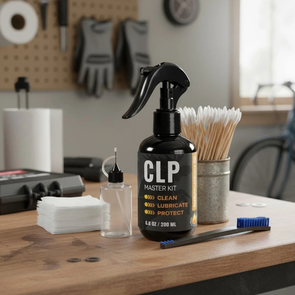 Gun Cleaning Oil – 6.8 Oz of All-in-One CLP (Cleaner, Lubricant, & Protectant)