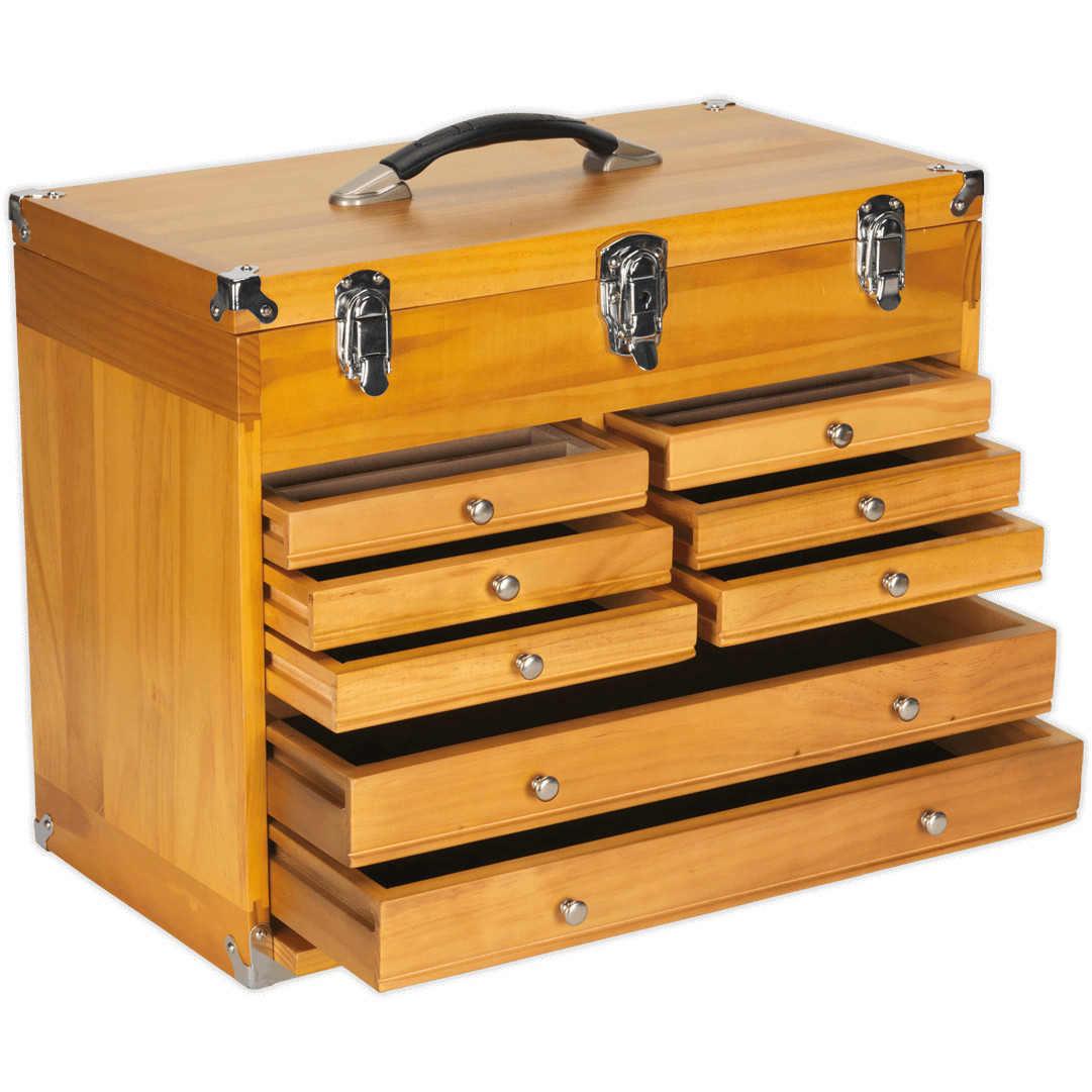Sealey Machinists Wooden Tool Box 500mm