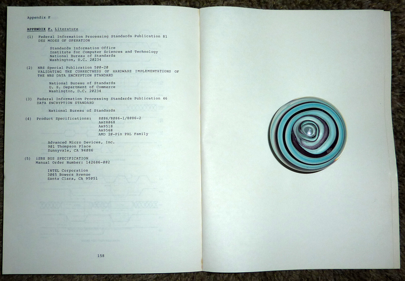 1984 AMD Data Ciphering Processors Am9518, Am9568, AmZ8068 Technical Manual