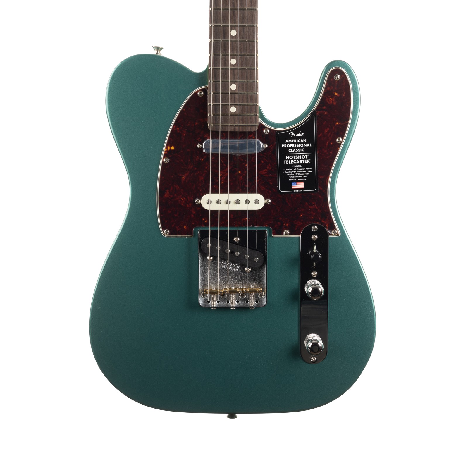 Used Fender American Professional Classic Telecaster Hotshot - Sherwood Green