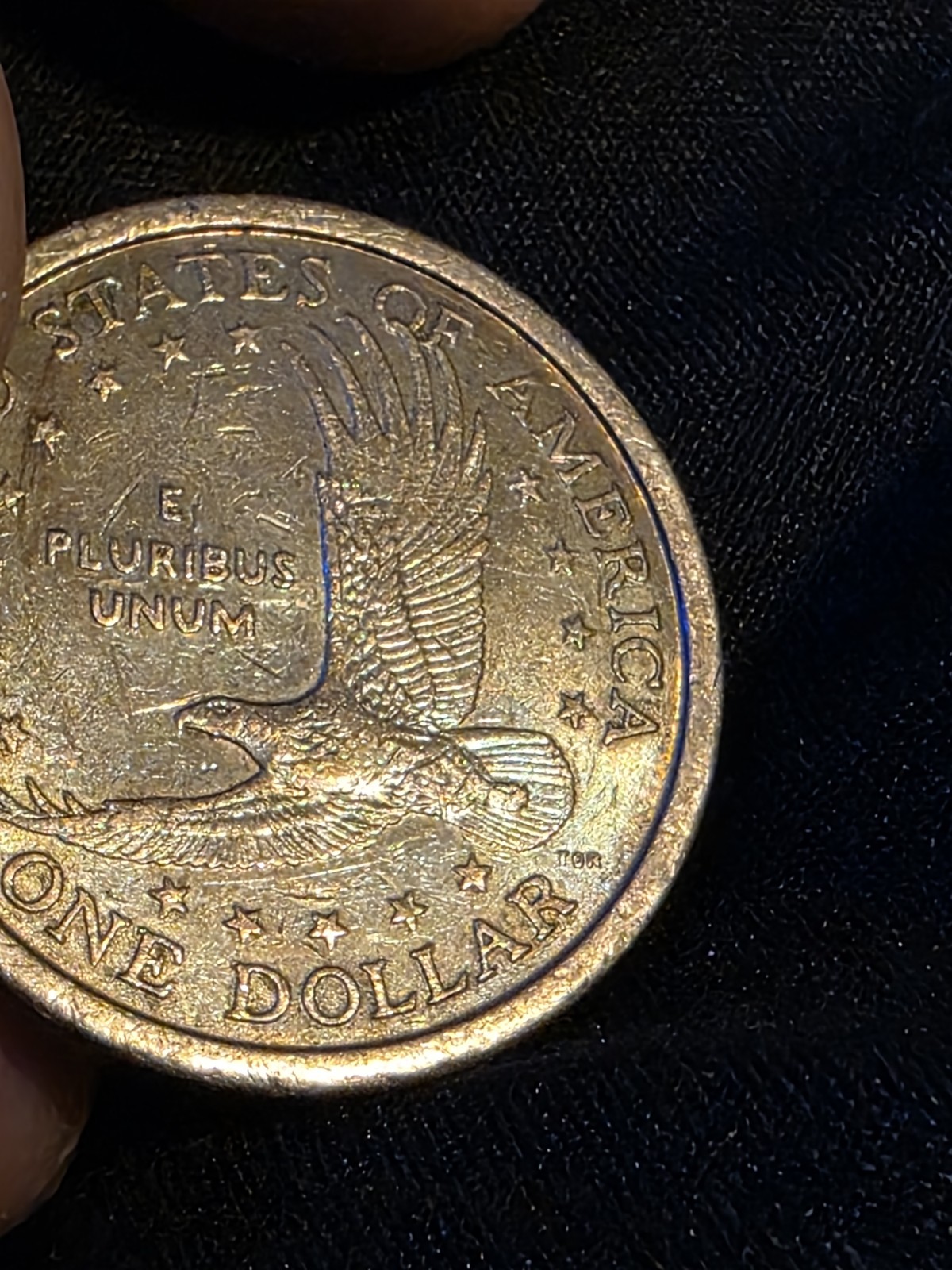 2000 P Sacagawea Dollar Wounded Eagle
