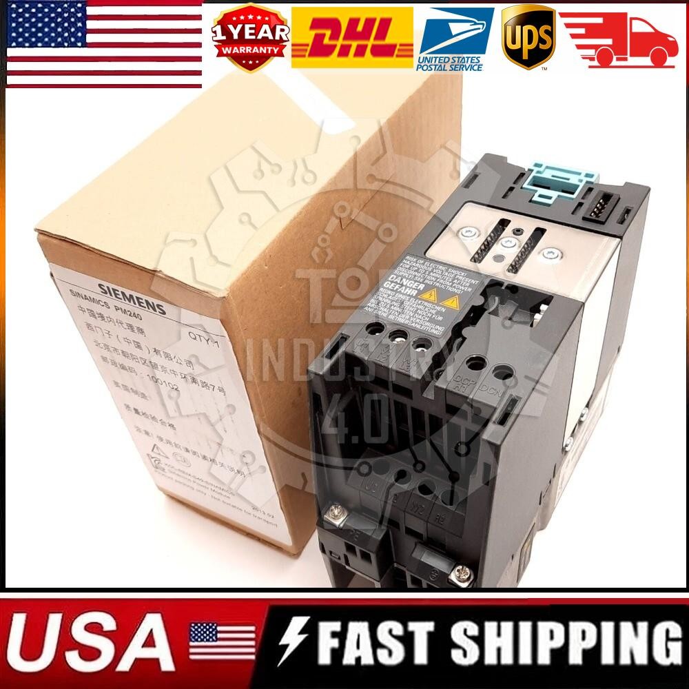 New Siemens 6SL3224-0BE13-7UA0 6SL3 224-0BE13-7UA0 G120 PM 240 Power Module