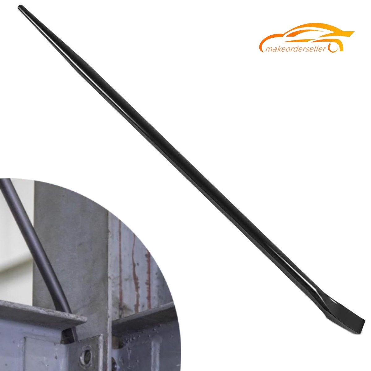 3248 Round Connecting Bar Sleever Bar 7/8in x 30in for Aligning,Prying,Chiseling