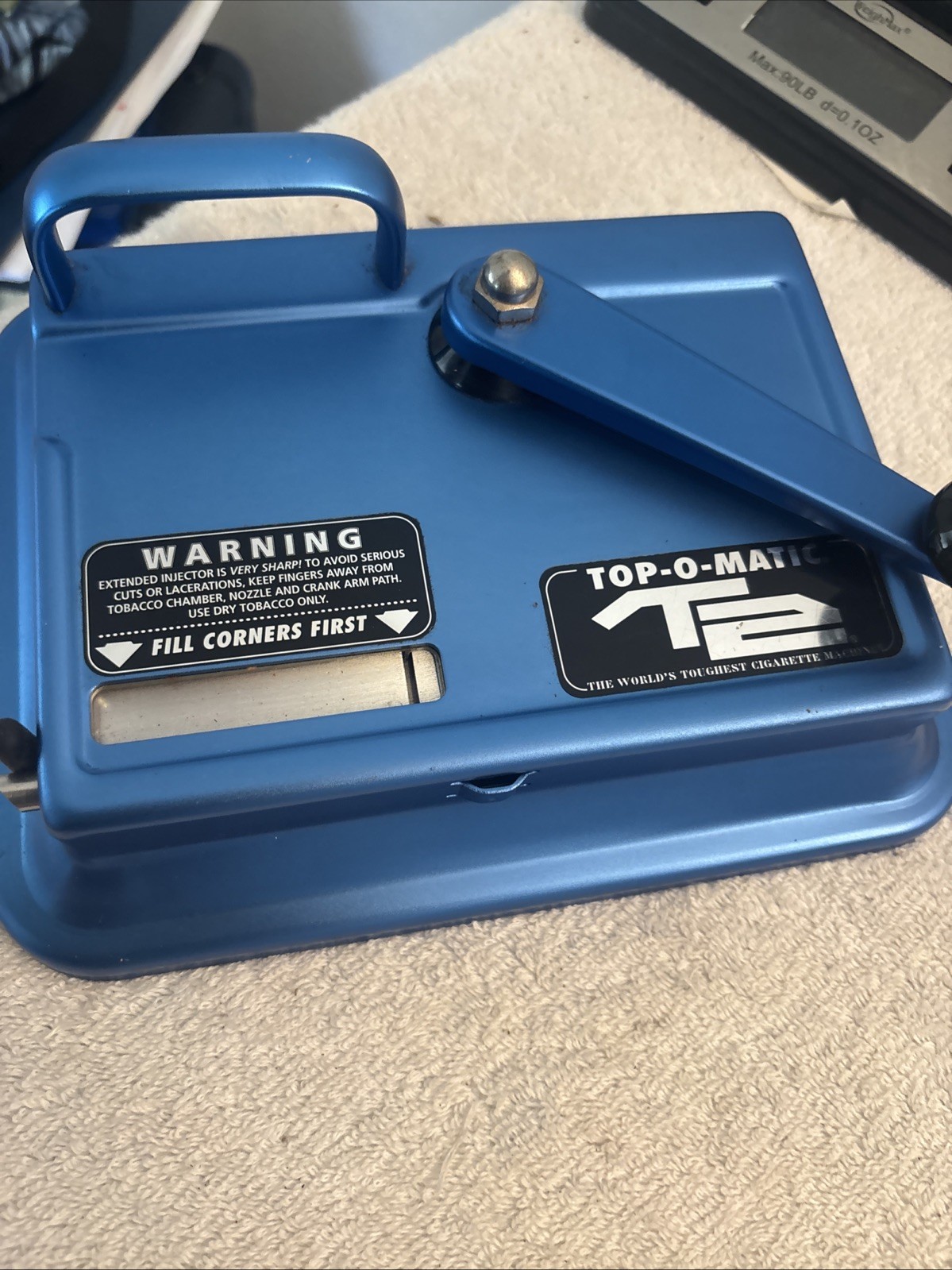 Top-O-Matic T2 Manual Cigarette Rolling Machine