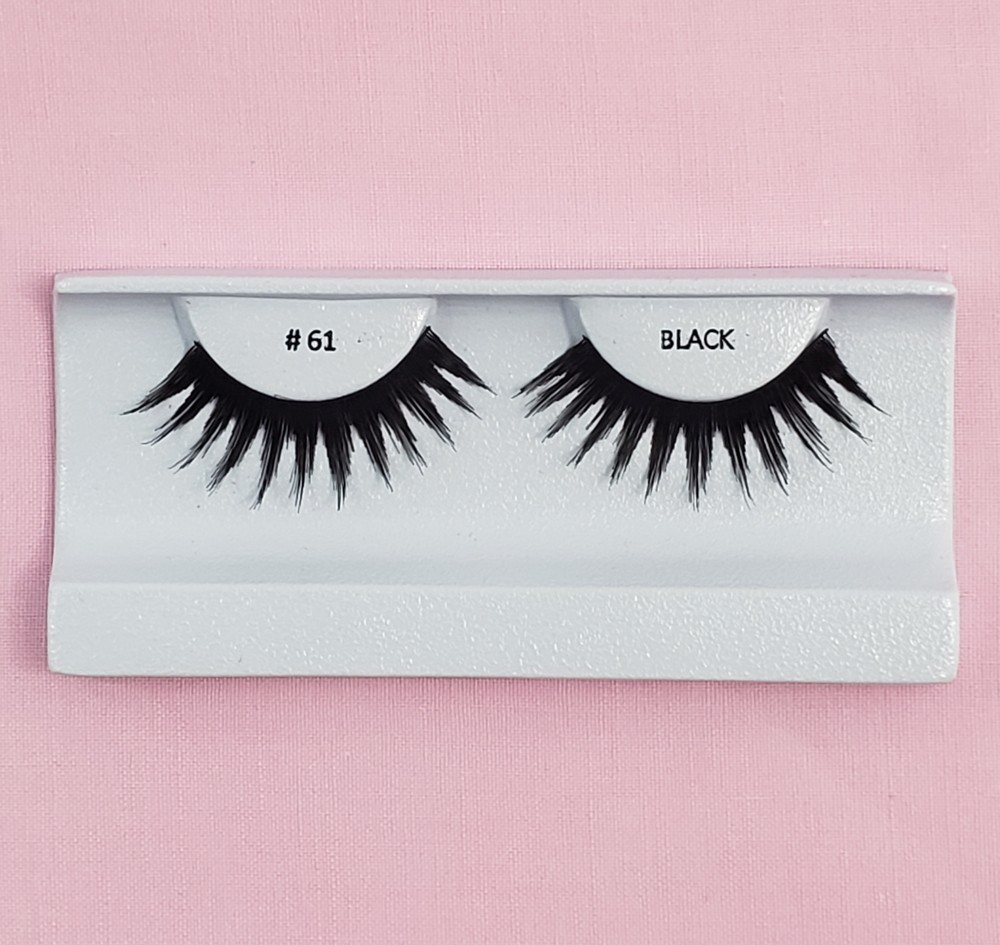 Bulk Pack 100% Human Hair False Eyelashes - Beauty Experts MUA Use # 61