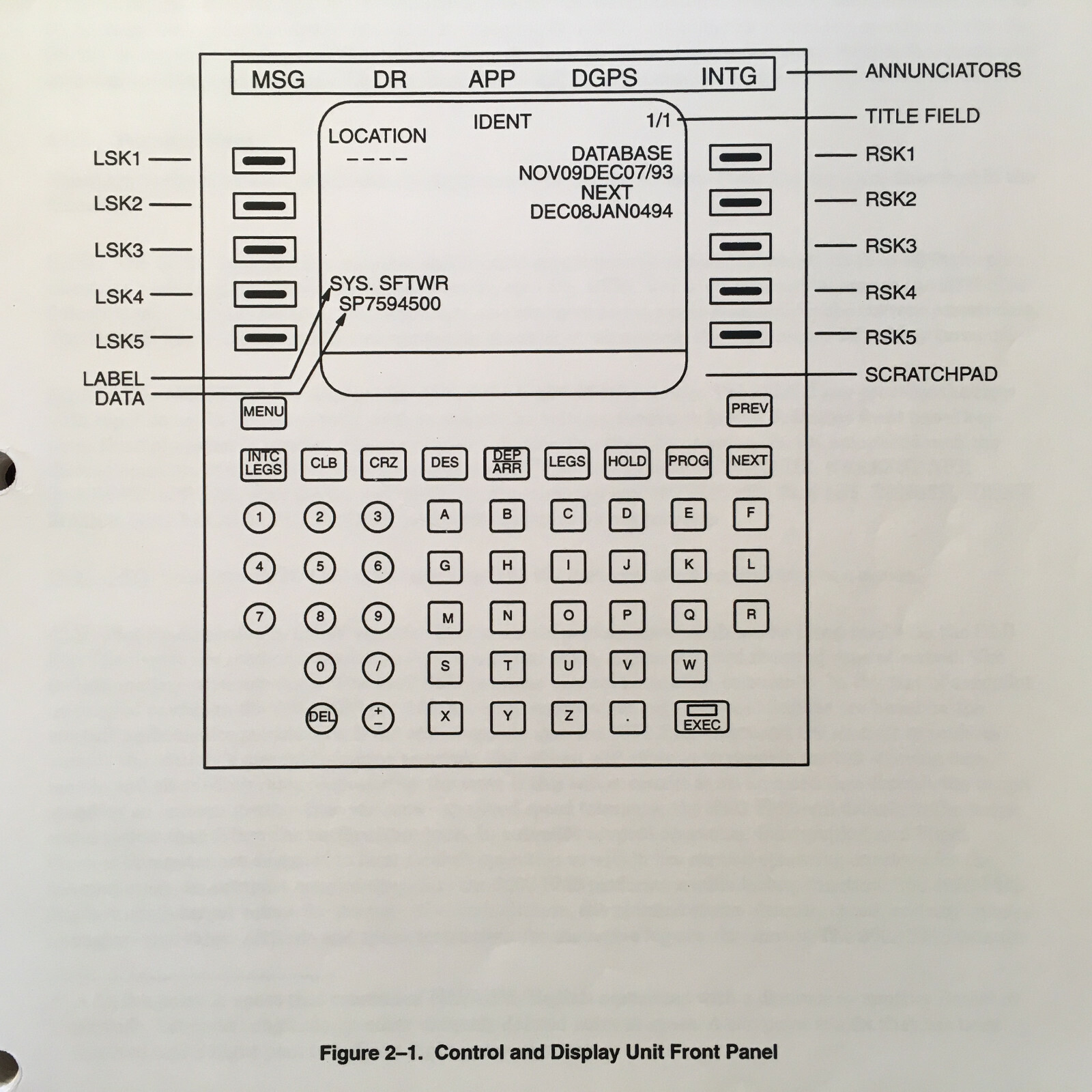 Interstate Electronics, Flight Management System Model 9002 Operator's Manual