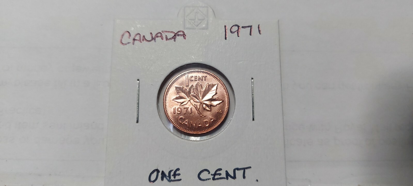 @@@ A SUPERB 1971 CANADA ONE CENT  @@@
