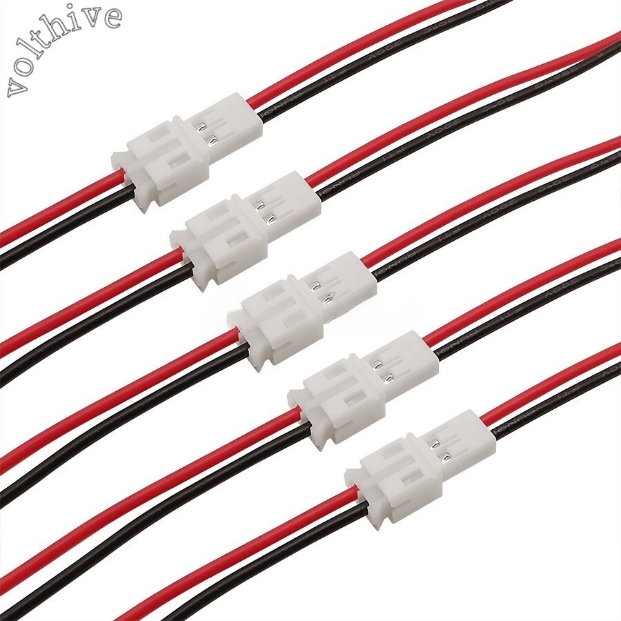 JST PH 2.0 2 Pin 20CM Male Female Cable Connector Micro JST PH 2P 2.0mm Pitch