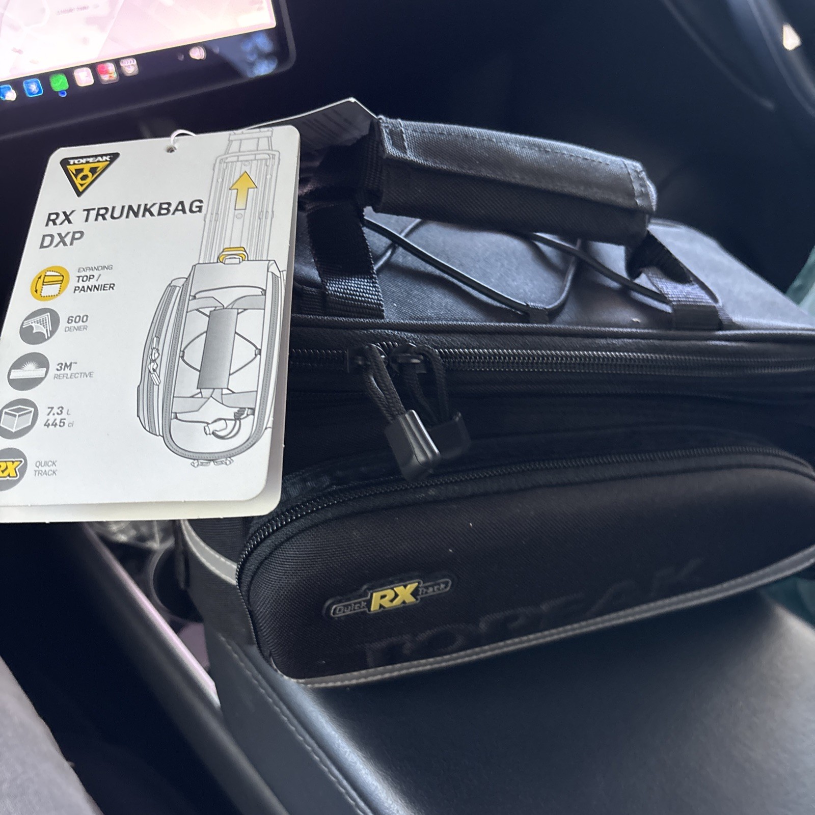 Topeak Quick RX Track Bag Black