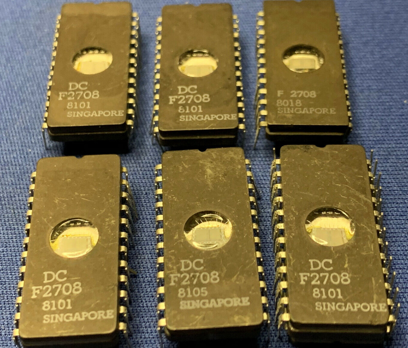 2708DC FSC F2708 TMS2708J D2708 EPROM 24-PIN CERDIP VINTAGE 1981 UOS RARE QTY-1