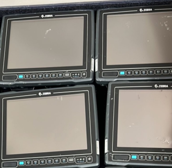 Zebra vc80,Andriod OS, standard temperature, used good, minor signs of use