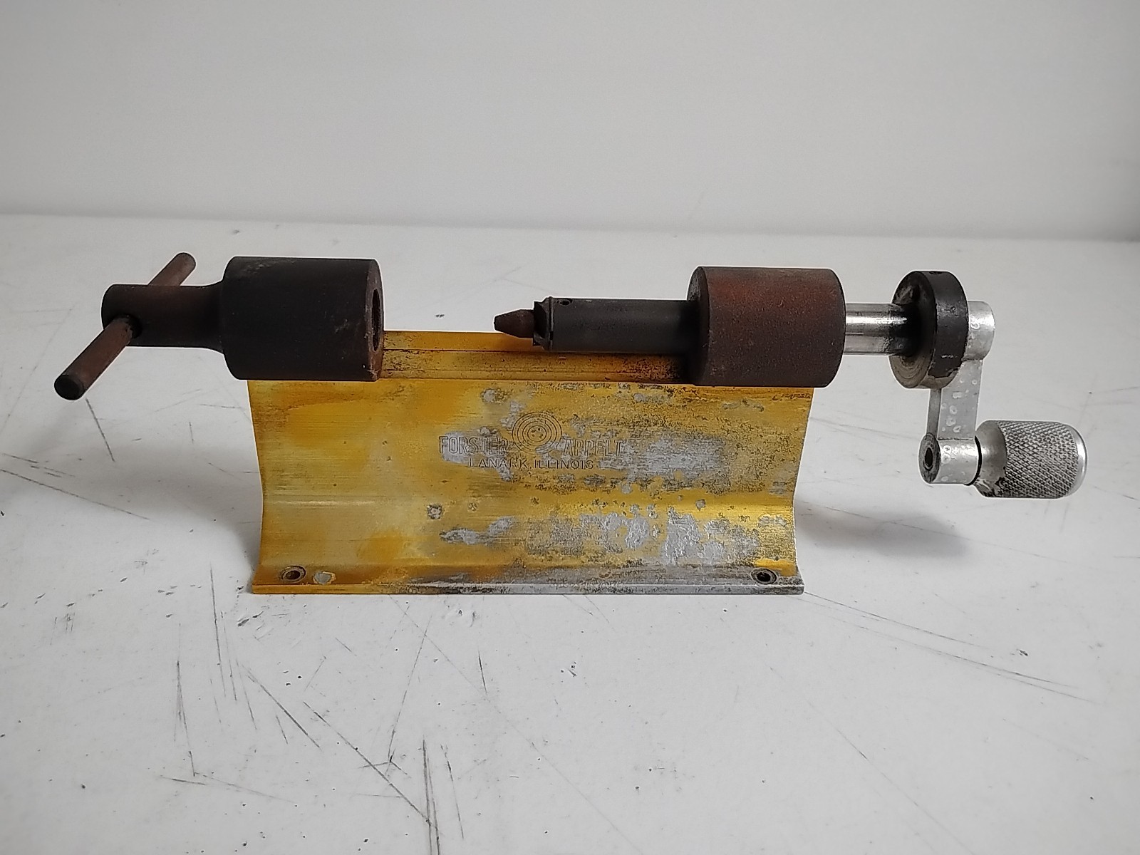 Forster Appelt Case Trimmer Lanark Illinois Great Working Condition