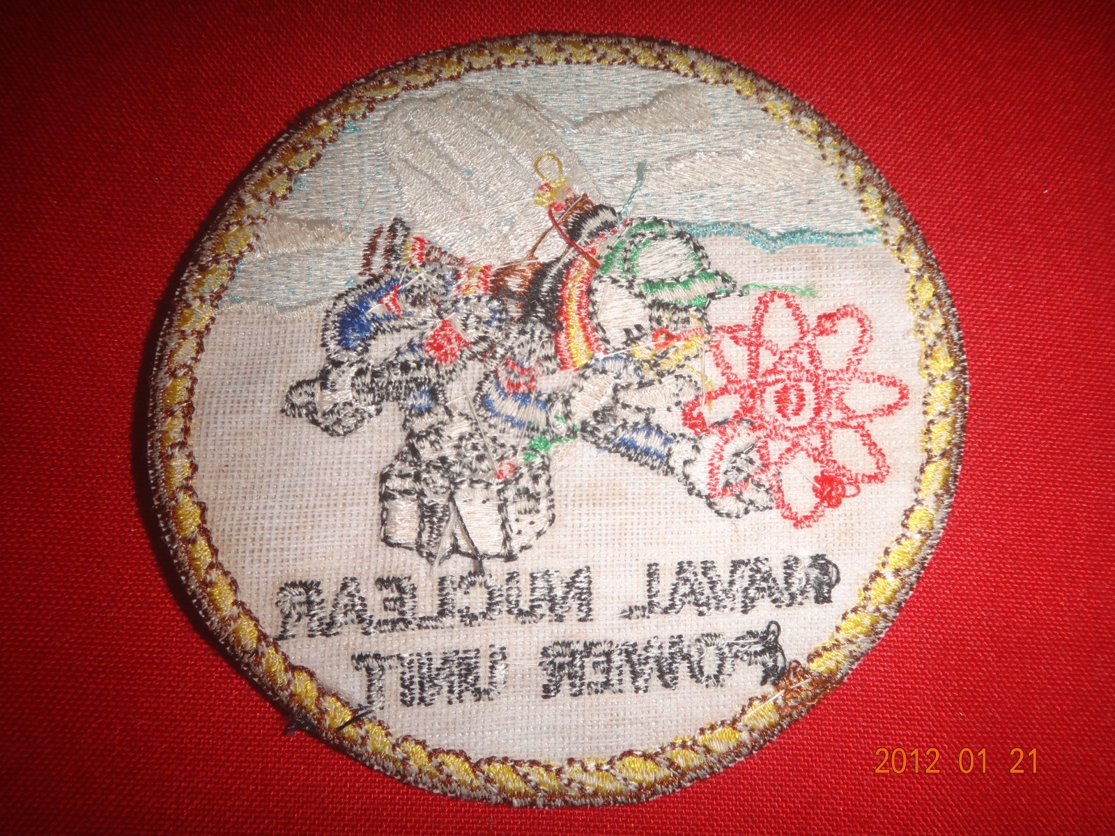 US Navy Patch NAVAL NUCLEAR POWER UNIT