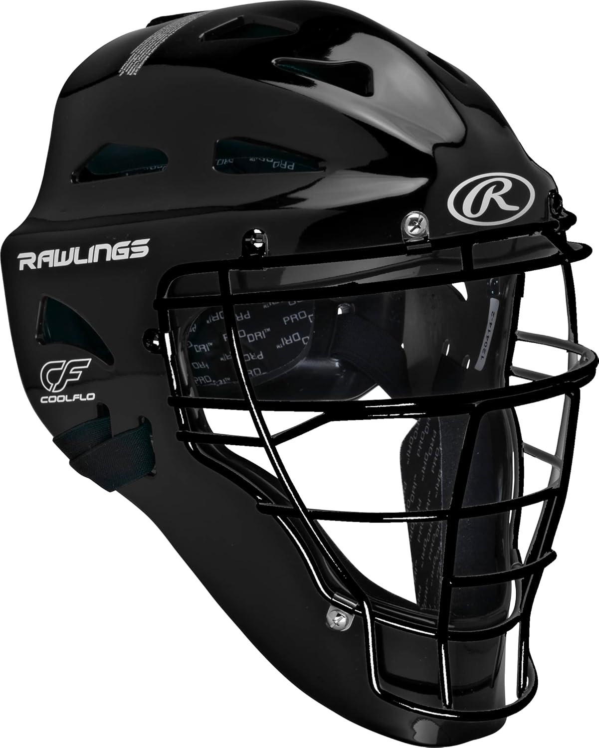 Rawlings | PLAYERS SERIES Catcher'S Helmet | Baseball | Youth (6 1/2" - 7") | Bl
